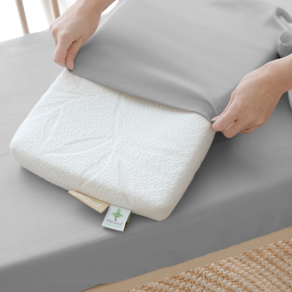 Heveya® Junior Toddler Flat Bamboo Pillowcase